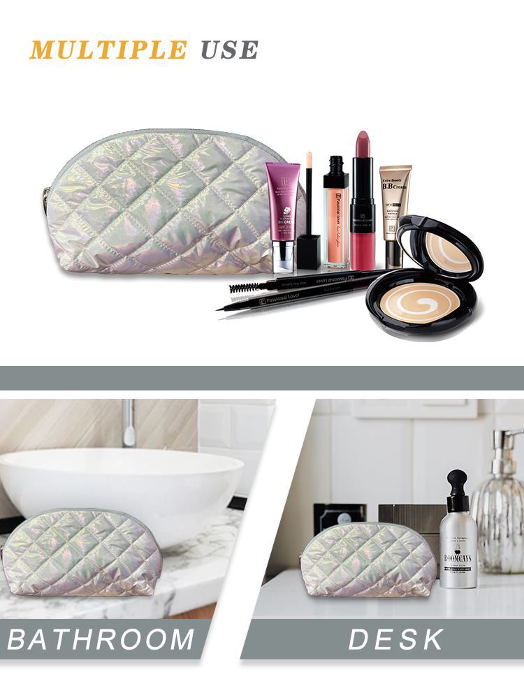 travel makeup bag with compartments