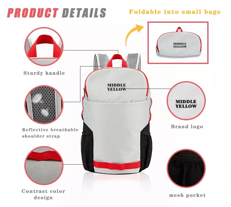 foldable travel backpack