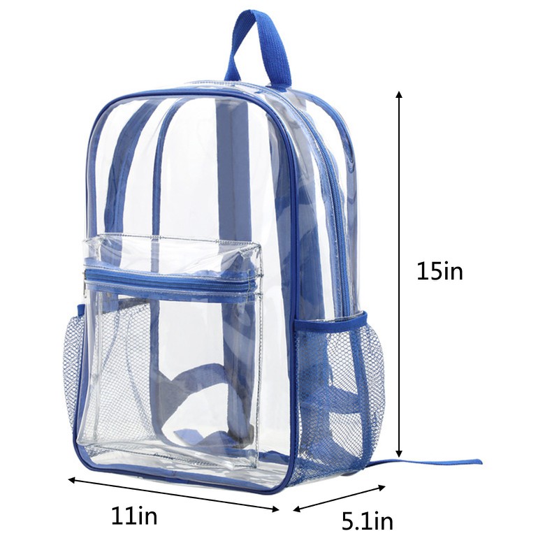 clear backpack school bag clear backpack school bag